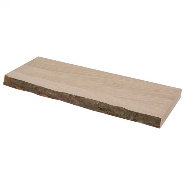 ik zal sterk zijn Niet genoeg dagboek Zwevende plank XL4 push fix eiken fineer met schors 38mm 60x23,5cm |  Duraline